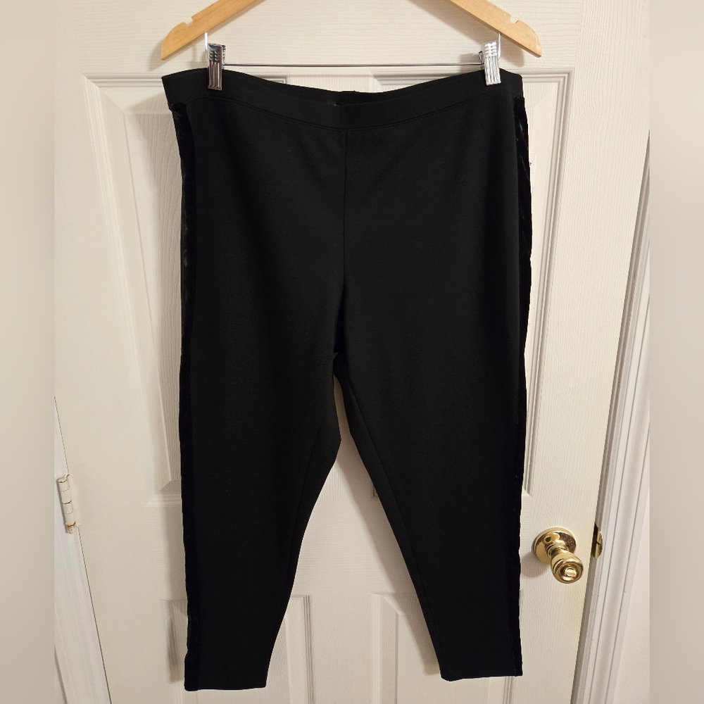 Zac & Rachel Black Women's Ultimate Leggings Size 1X NWT